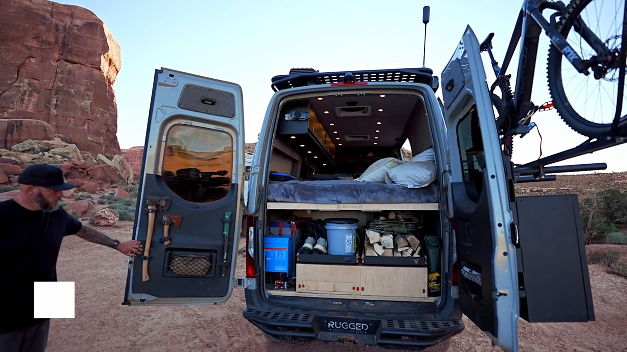 Technomadia: Cherie and Chris / Chad the Van Builder episode thumbnail