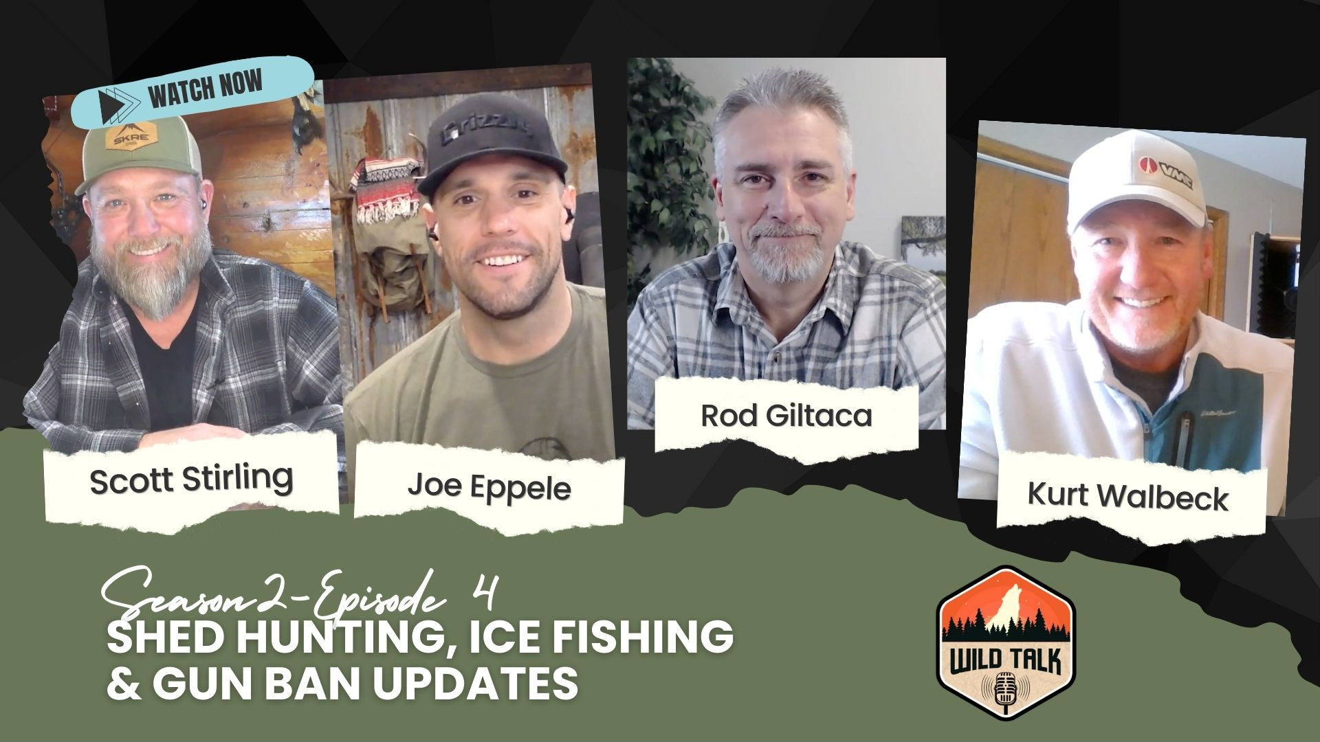 Shed Hunting, Ice Fishing & Gun Ban Updates episode thumbnail